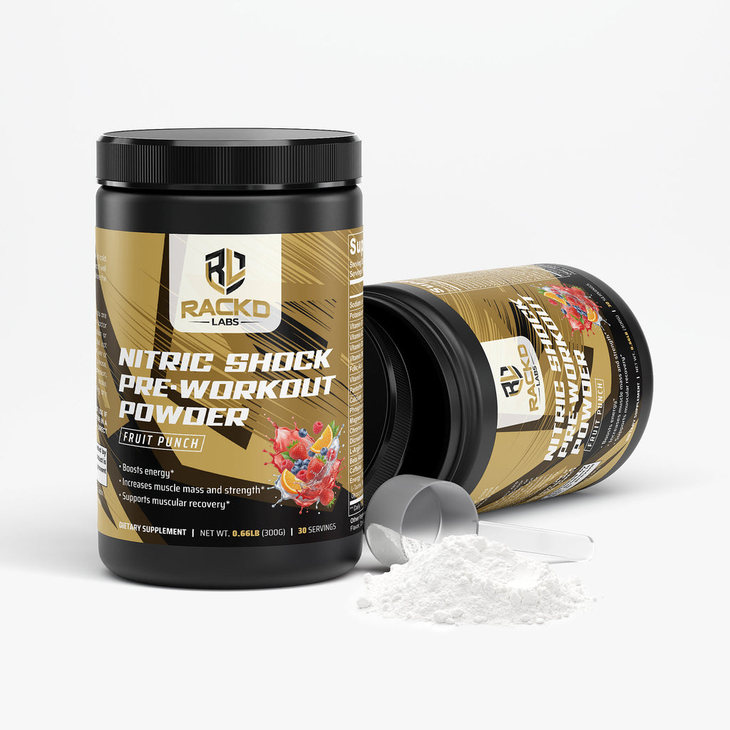 Nitric Shock Pre-Workout Powder (Fruit Punch)