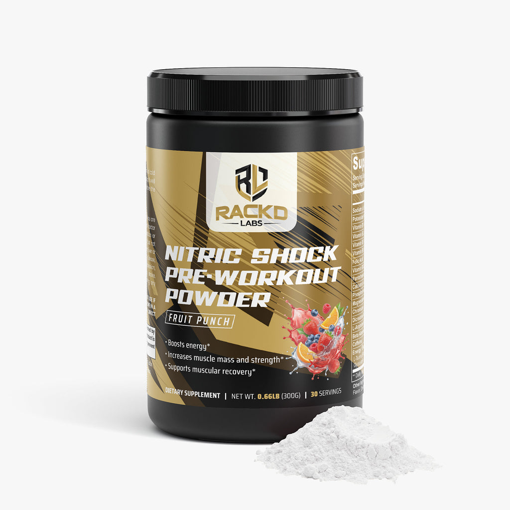 Nitric Shock Pre-Workout Powder (Fruit Punch)