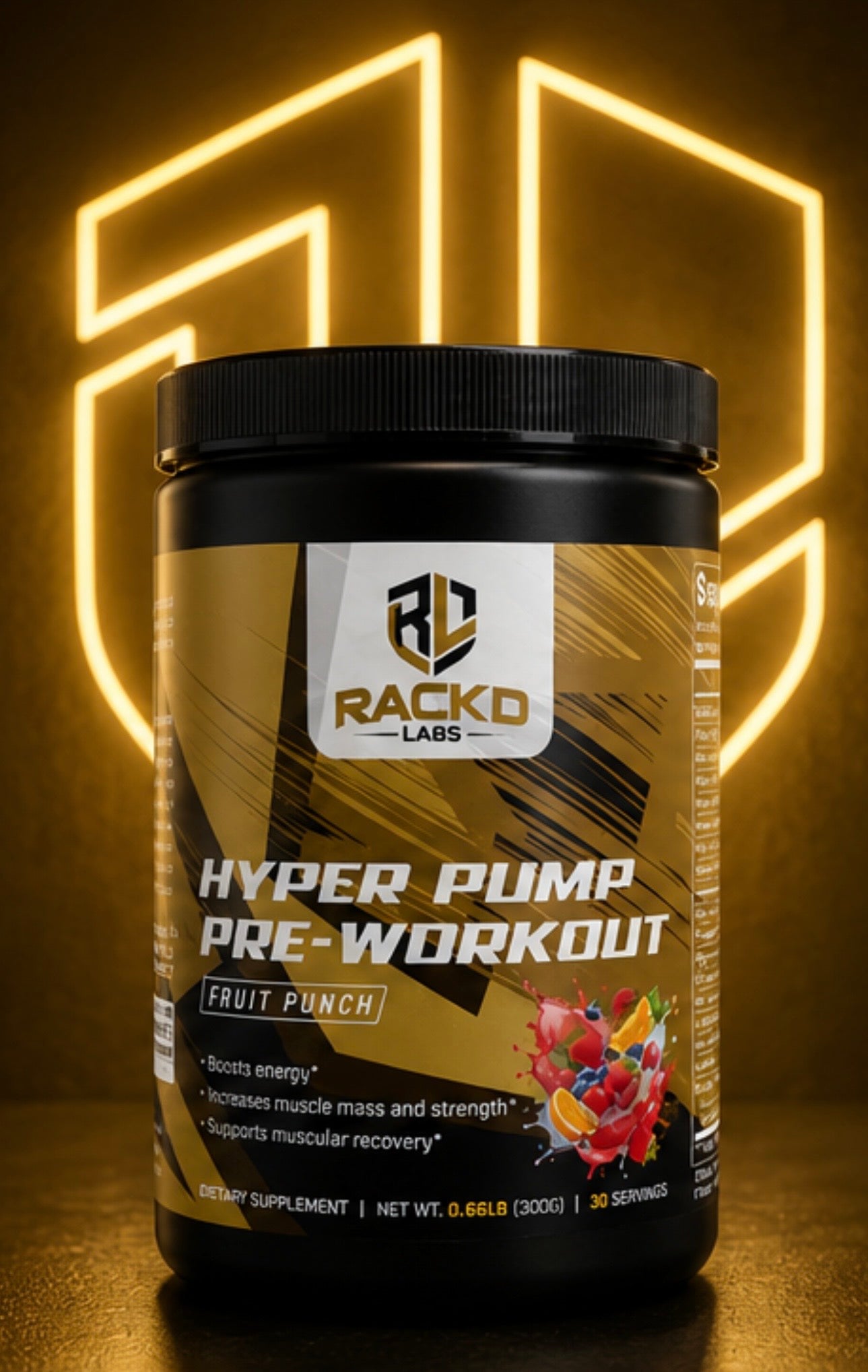 Hyper Pump Pre-Workout (Fruit Punch)