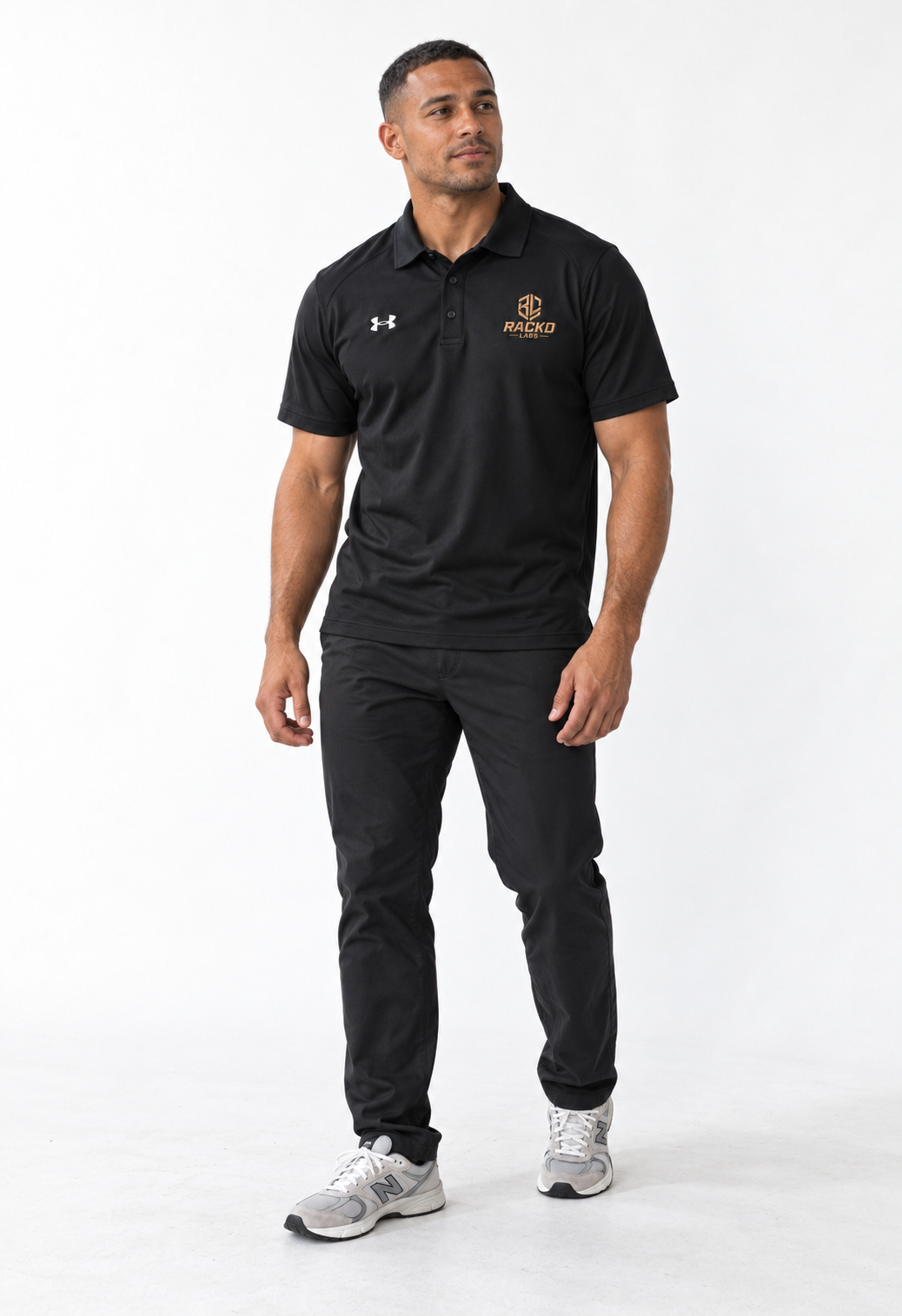 Under Armour® X Rackd Labs Men's Polo Shirt (Embroidery)